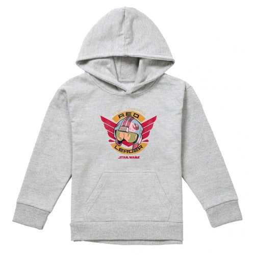 Front - Star Wars Childrens/Kids Red Leader Heather Hoodie