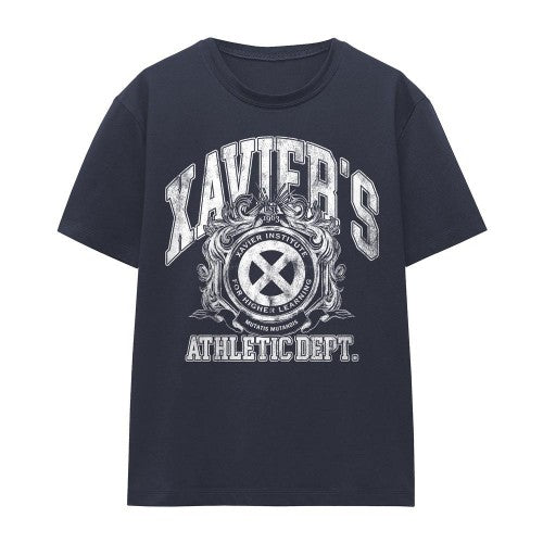 Front - X-Men Womens/Ladies Athletic Dept Professor X T-Shirt