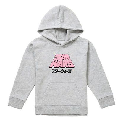 Front - Star Wars Childrens/Kids Manga Heather Logo Hoodie