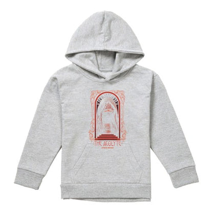 Front - Star Wars: The Acolyte Childrens/Kids Art Deco Masked Heather Hoodie