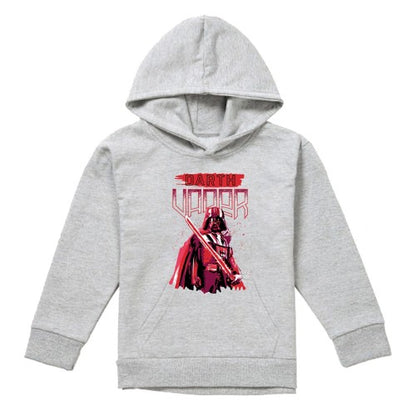 Front - Star Wars Childrens/Kids Darth Vader Paint Heather Pullover Hoodie