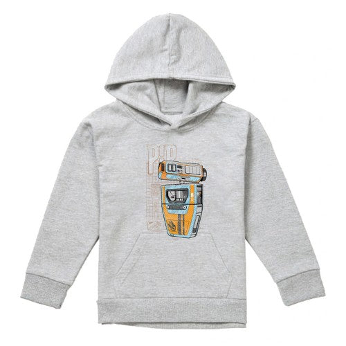 Front - Star Wars: The Acolyte Childrens/Kids Blueprint Heather Hoodie