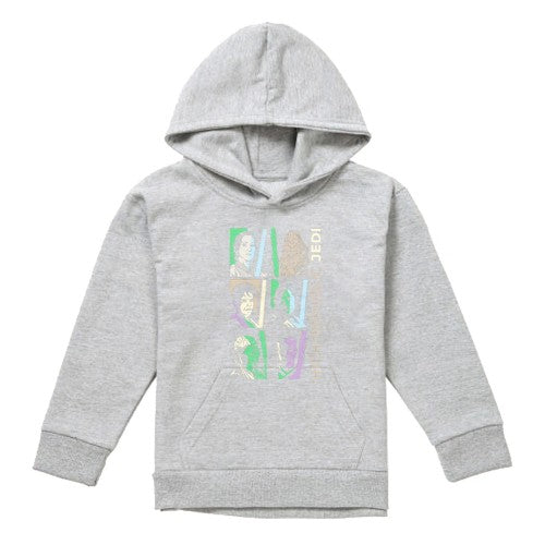 Front - Star Wars: The Acolyte Childrens/Kids High Republic Jedi Pastel Heather Hoodie