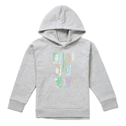 Front - Star Wars: The Acolyte Childrens/Kids High Republic Jedi Pastel Heather Hoodie