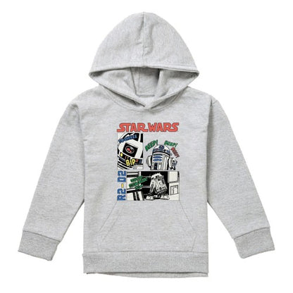 Front - Star Wars Childrens/Kids Beep Boop R2-D2 Heather Pullover Hoodie