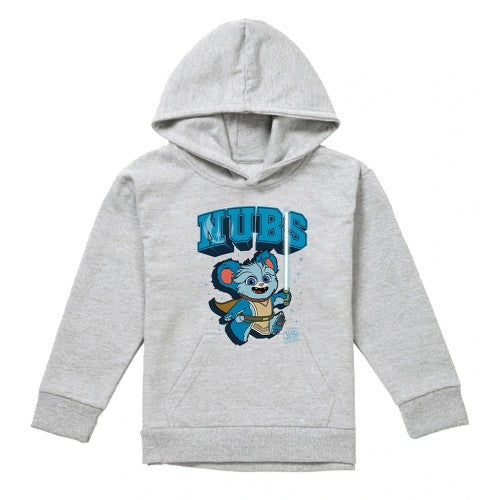 Front - Star Wars: Young Jedi Adventures Childrens/Kids Nubs Heather Hoodie