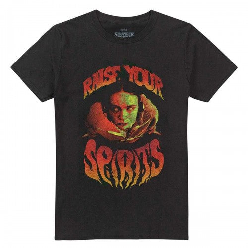 Front - Stranger Things Unisex Adult Raise Your Spirits T-Shirt