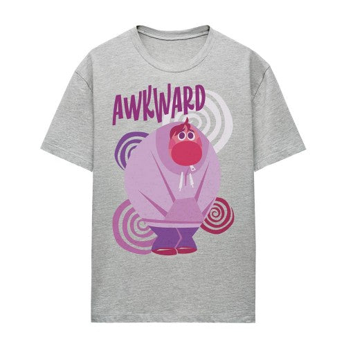Front - Inside Out 2 Womens/Ladies Embarrassment Heather T-Shirt