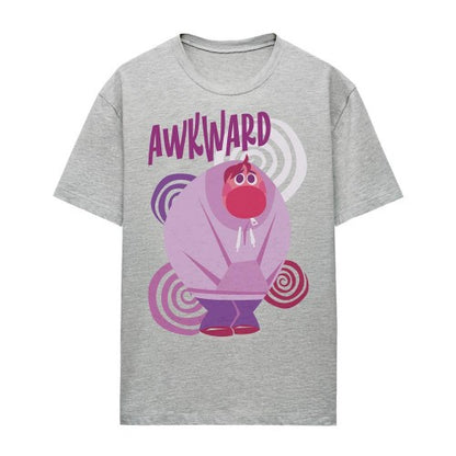 Front - Inside Out 2 Womens/Ladies Embarrassment Heather T-Shirt