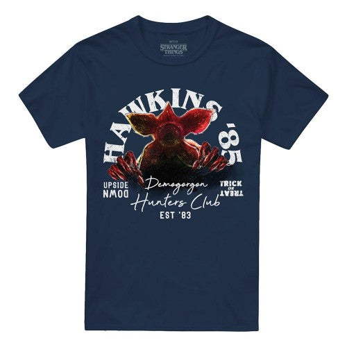 Front - Stranger Things Unisex Adult Hawkins 85 Demogorgon T-Shirt