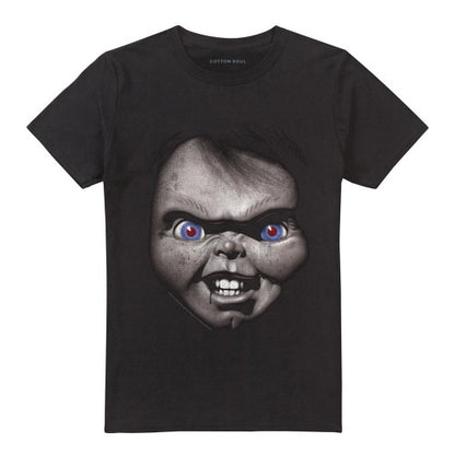 Front - Chucky Unisex Adult Good Guys Face T-Shirt