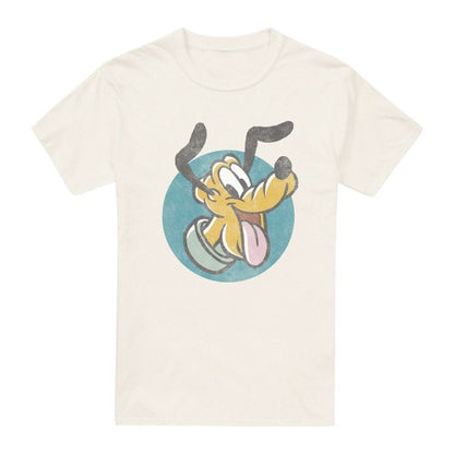 Front - Mickey Mouse & Friends Mens Pluto T-Shirt