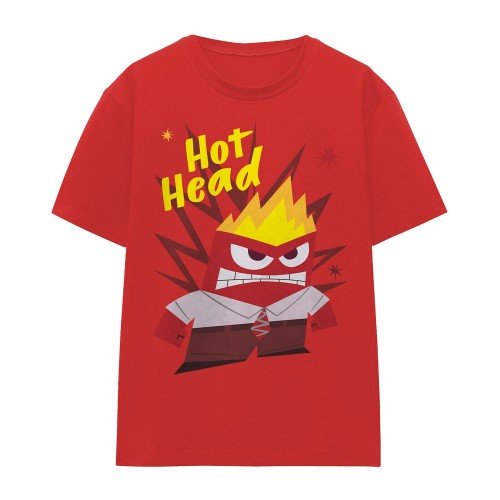 Front - Inside Out 2 Womens/Ladies Anger T-Shirt