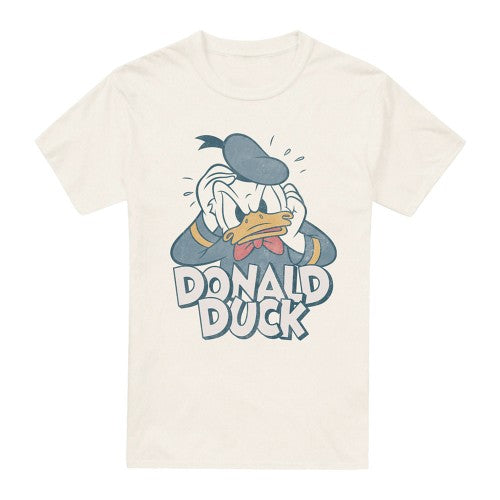 Front - Mickey Mouse & Friends Mens Donald Duck Stressed Out T-Shirt