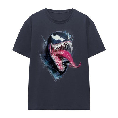 Front - Spider-Man 2 Womens/Ladies Gamerverse Venom T-Shirt