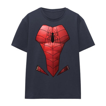 Front - Spider-Man Womens/Ladies Costume T-Shirt