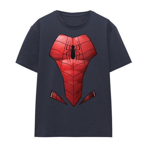 Front - Spider-Man Womens/Ladies Costume T-Shirt
