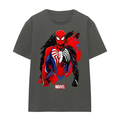 Front - Spider-Man Womens/Ladies Symbiote Venom T-Shirt