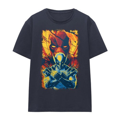 Front - Deadpool & Wolverine Womens/Ladies Best Bubs T-Shirt