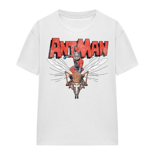 Front - Ant-Man Womens/Ladies Flying T-Shirt