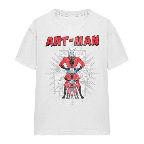 Front - Ant-Man Womens/Ladies Shrinking Hero T-Shirt