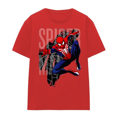 Front - Spider-Man Womens/Ladies Gamerverse Web Shooting T-Shirt