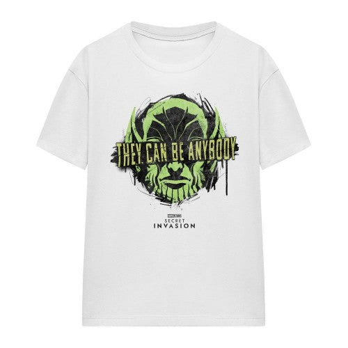 Front - Secret Invasion Womens/Ladies Anybody T-Shirt