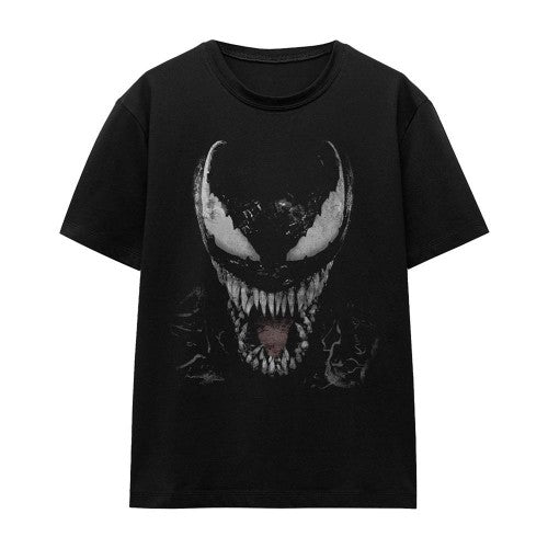 Front - Venom Womens/Ladies Face Cotton T-Shirt
