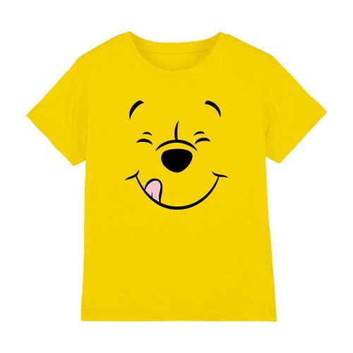 Front - Winnie the Pooh Childrens/Kids Face T-Shirt