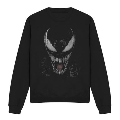 Front - Venom Unisex Adult Eddie Sweatshirt