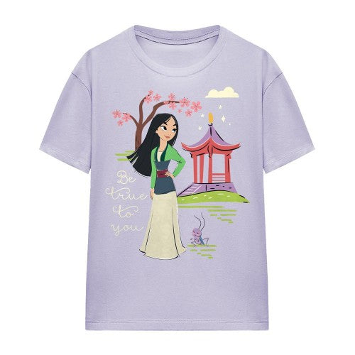 Front - Mulan Womens/Ladies Be True To You T-Shirt