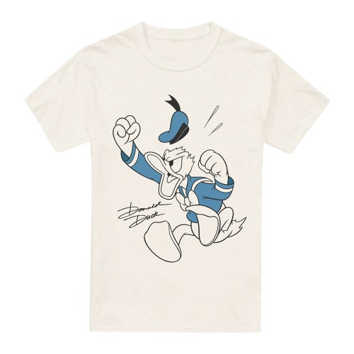 Front - Mickey Mouse & Friends Mens Tantrum Donald Duck T-Shirt