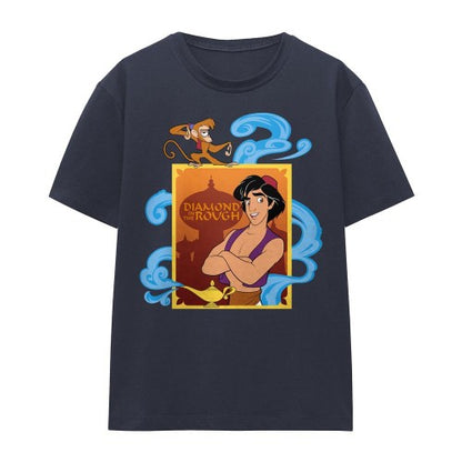 Front - Aladdin Womens/Ladies Diamond In The Rough T-Shirt
