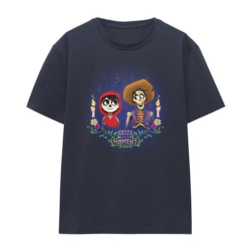 Front - Coco Womens/Ladies Seize Your Moment Miguel & Hector T-Shirt