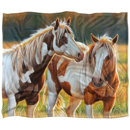 Front - JQ Licensing Cf Silky Horse Supersoft Blanket