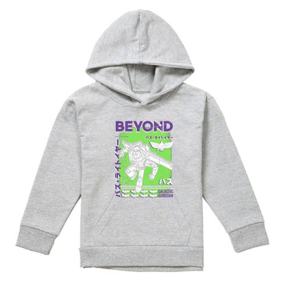 Front - Toy Story Childrens/Kids Galactic Guardian Buzz Lightyear Heather Pullover Hoodie