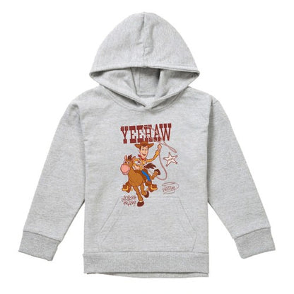 Front - Toy Story Childrens/Kids Yeehaw Woody and Bullseye Heather Pullover Hoodie