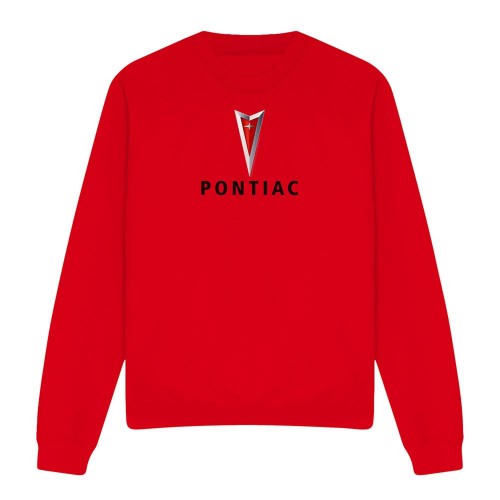 Front - Pontiac Unisex Adult Arrowhead Sweatshirt