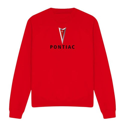 Front - Pontiac Unisex Adult Arrowhead Sweatshirt