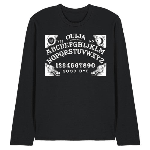 Front - Ouija Unisex Adult The Original Ouija Board Long-Sleeved T-Shirt