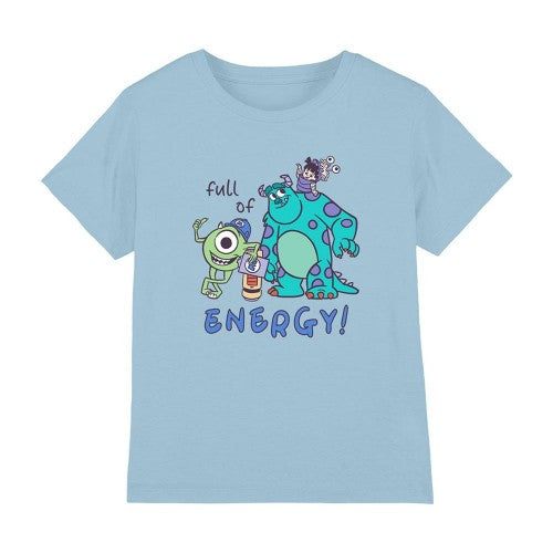 Front - Monsters Inc Boys Mike & Sulley T-Shirt