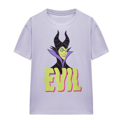 Front - Disney Villains Womens/Ladies Maleficent T-Shirt