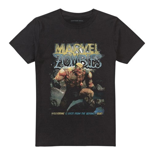 Front - Marvel Zombies Unisex Adult Wolverine T-Shirt