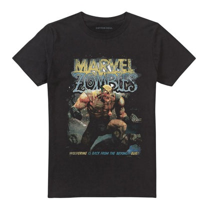 Front - Marvel Zombies Unisex Adult Wolverine T-Shirt