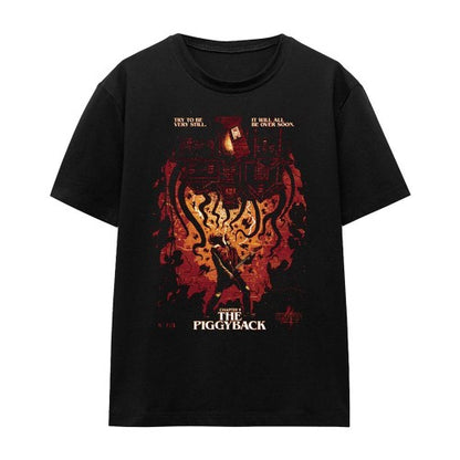 Front - Stranger Things 4 Womens/Ladies Eddie Munson Poster T-Shirt