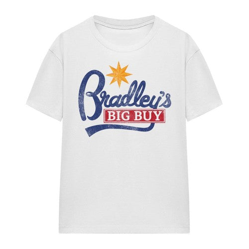 Front - Stranger Things Womens/Ladies Bradley´s Big Buy Logo T-Shirt