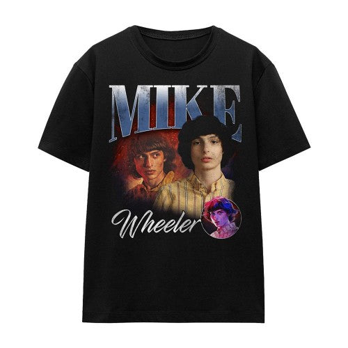 Front - Stranger Things 5 Womens/Ladies Mike Homage T-Shirt
