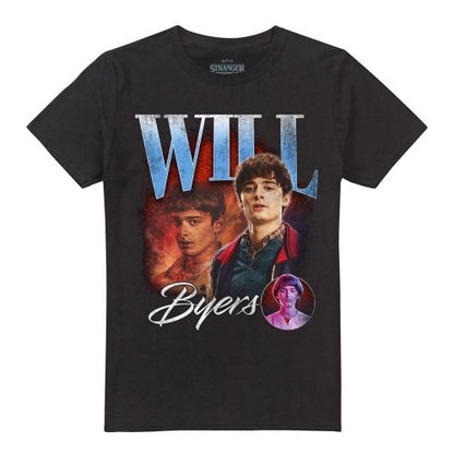 Front - Stranger Things 5 Unisex Adult Will Homage T-Shirt
