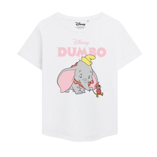 Front - Dumbo Womens/Ladies Timothy Mouse T-Shirt