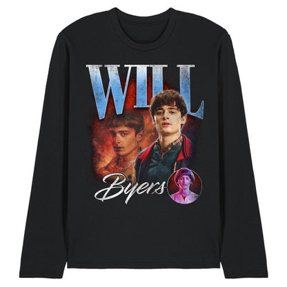 Front - Stranger Things 5 Unisex Adult Will Long-Sleeved T-Shirt